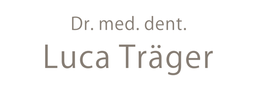 Dr. med. dent. Luca Träger — Zahnarzt