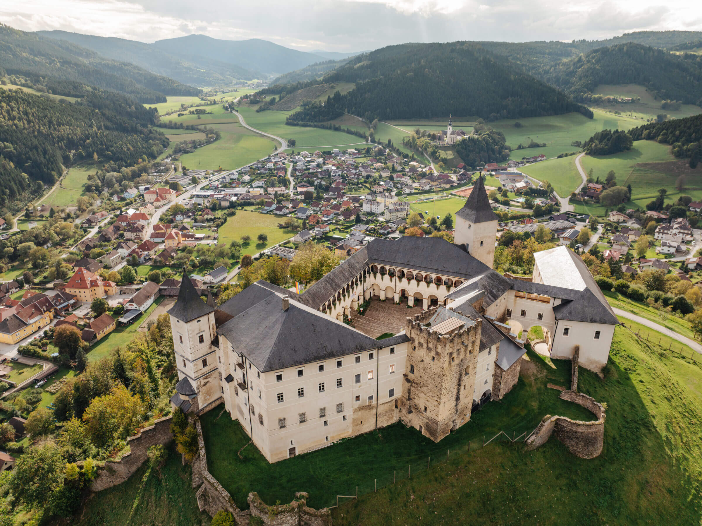Burg Straßburg Panorama
